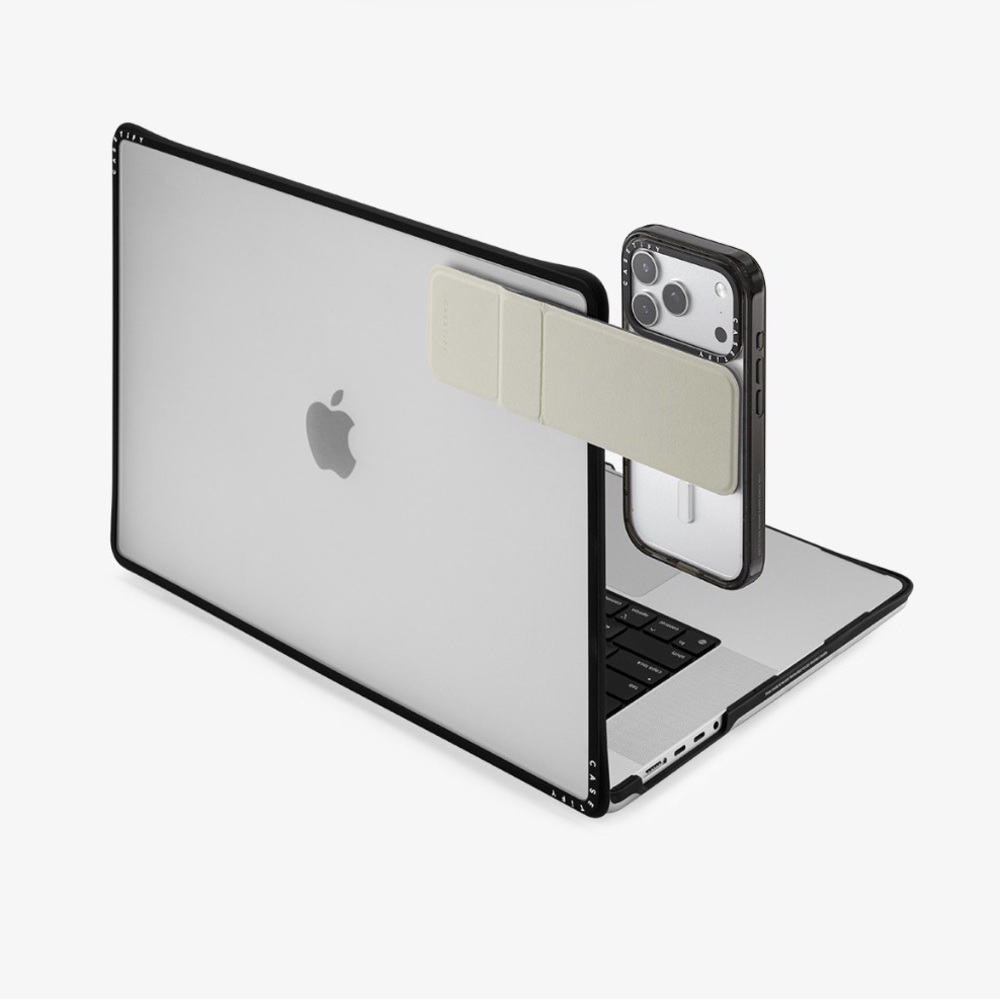 Casetify Silver Laptop Phone Mount